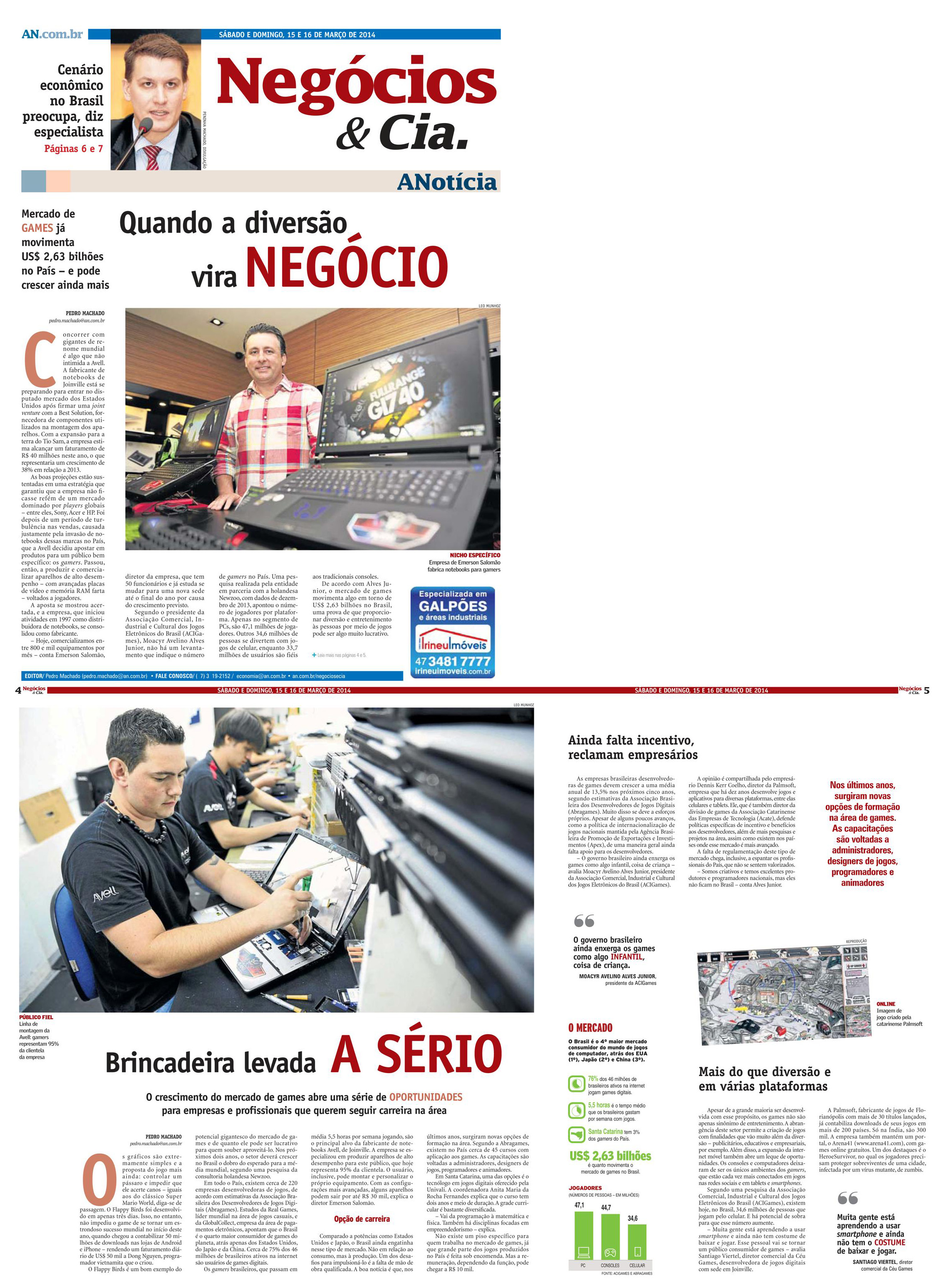 É hora de voltar. - Negócios e Games