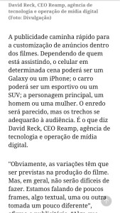 31.01 Globo Mais Época Negócios - Vídeo 'mutante' - 2